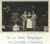 44 - Heer en mevrouw Borgmeijer met Jannetje van Zeeburg